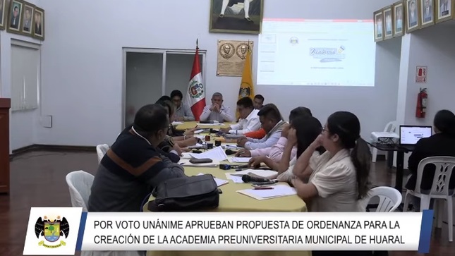 Con voto unánime aprueban propuesta de ordenanza para la creación de la "Academia Preuniversitaria Municipal"