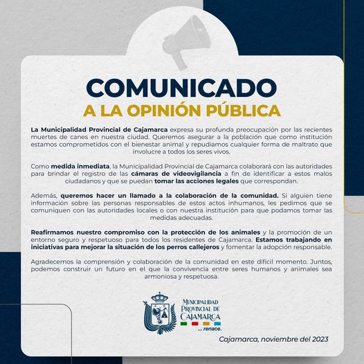 #COMUNICADO