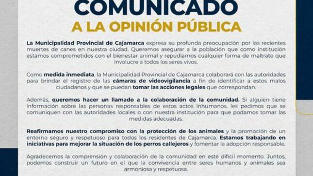 #COMUNICADO