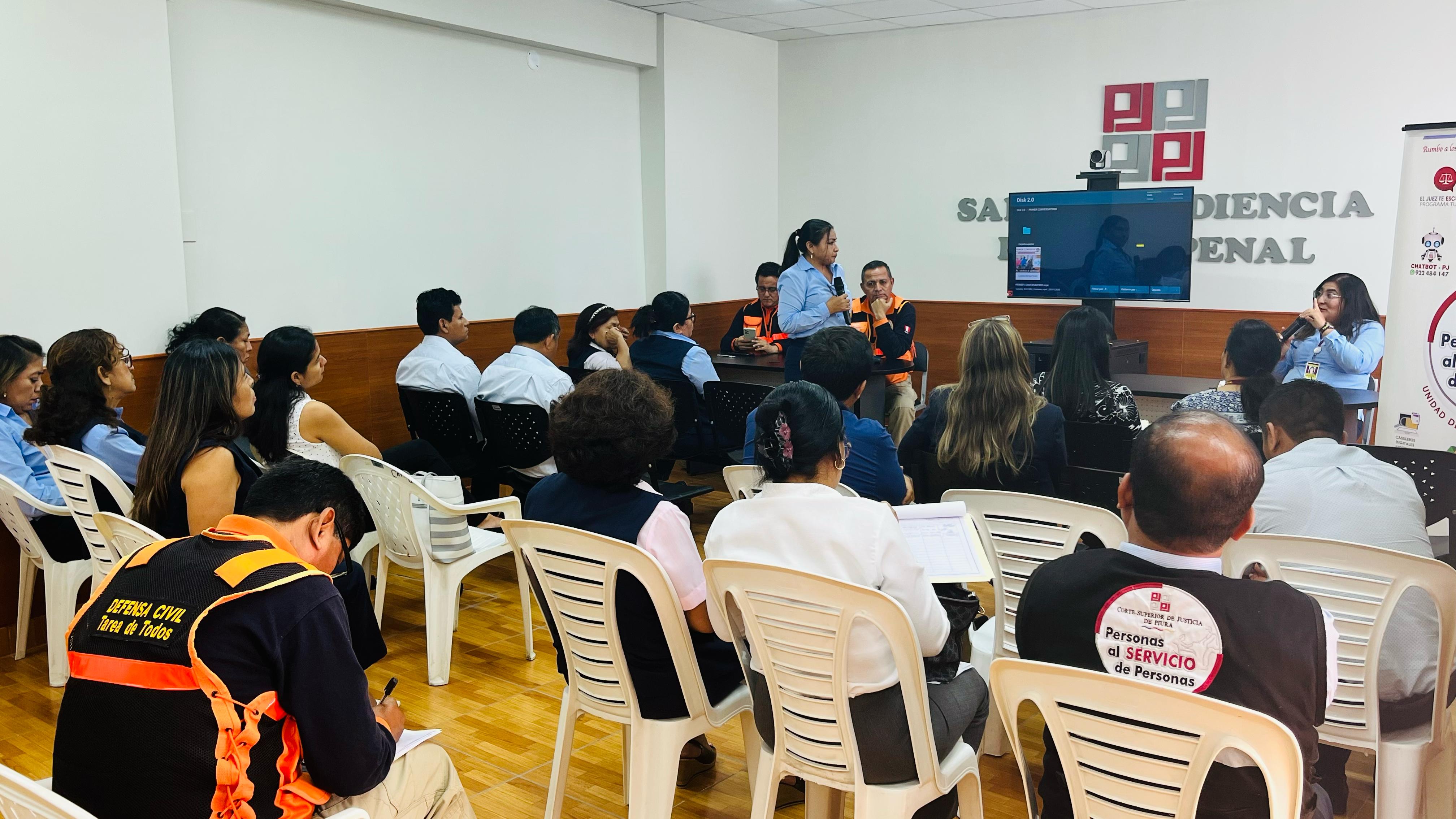 Unidad de Servicios Judiciales realizó el I Conversatorio: “Proyección al Protocolo de Actuación ante los Siniestros por Inundación de la US