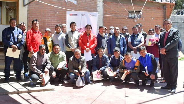 Comando Regional del Indecopi promueve el registro de marcas en población penitenciaria de Huancavelica

