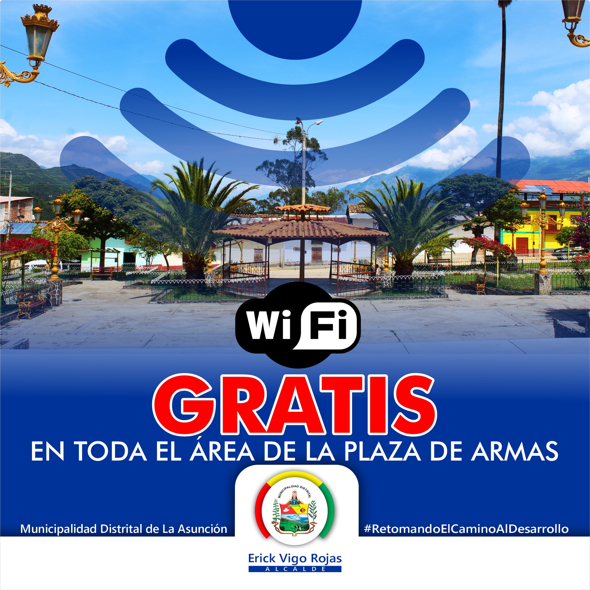 Foto 01 Wi Fi Gratis en la Plaza de Armas