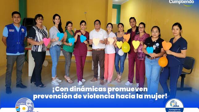 Con dinámicas promueven prevención de violencia hacia la mujer.