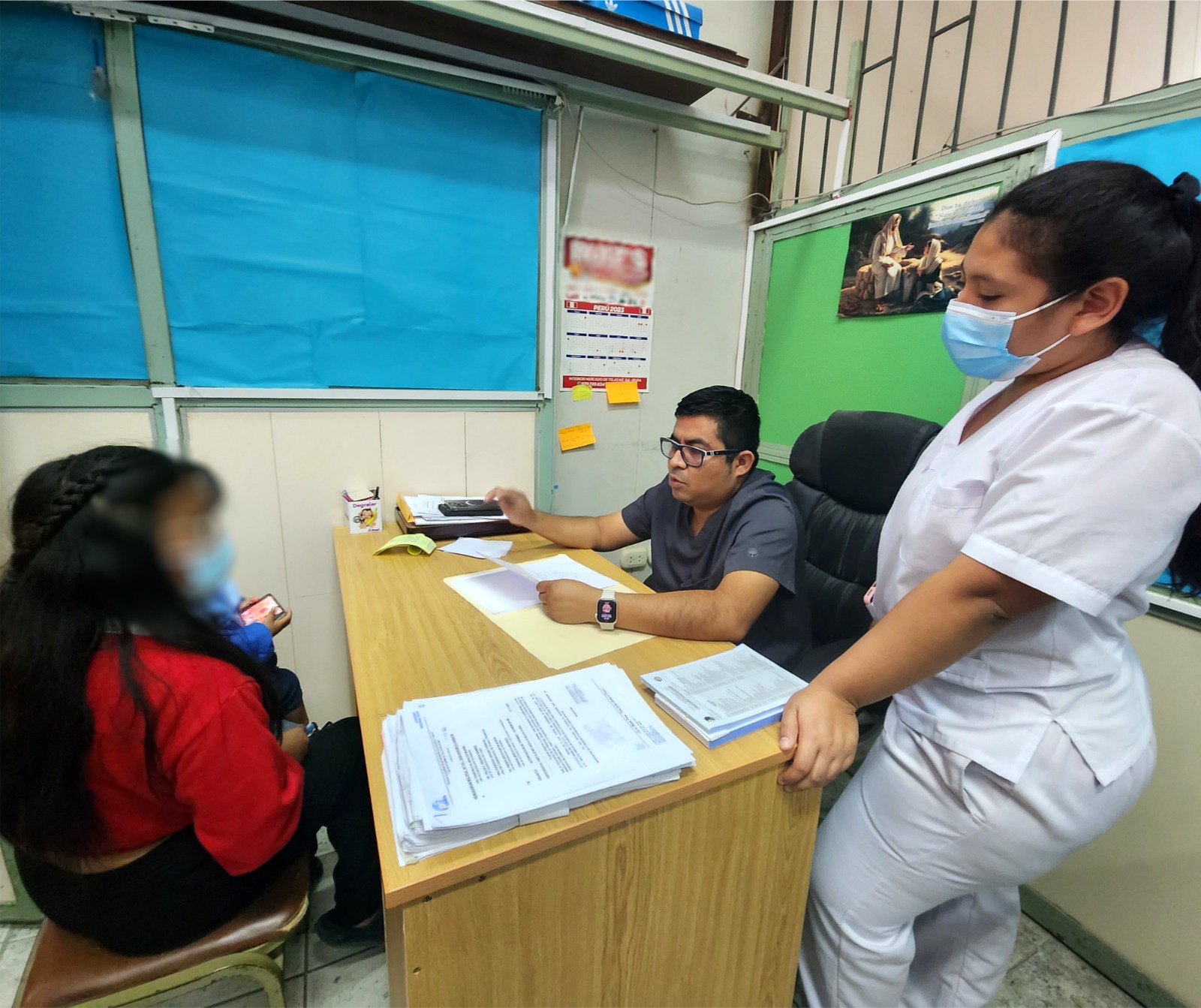 Exámenes previos se realizan en el departamento de pediatría
