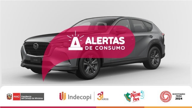 Vehículos Mazda CX60 presentarían defectos en la configuración de softwares de frenado automático y del motor