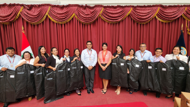 Personal Judicial recibió uniforme institucional