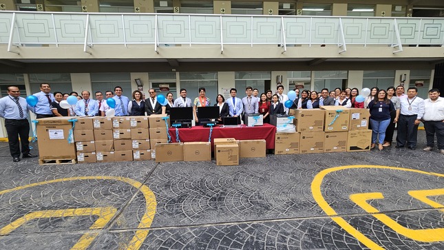 Nuevo lote de equipos informáticos fueron entregados al Módulo Civil de Piura