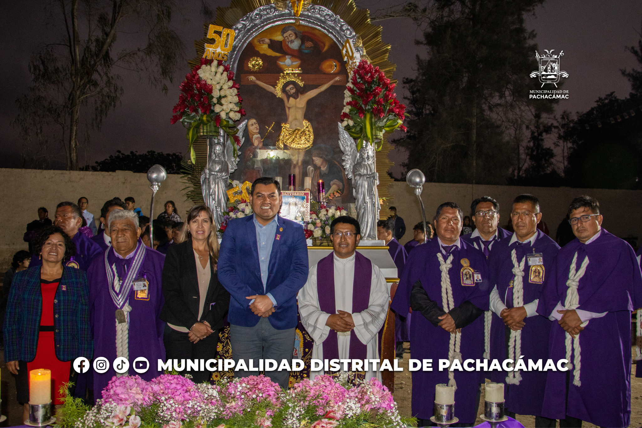 50 años de la Hermandad del Señor de los Milagros de Tambo Inga