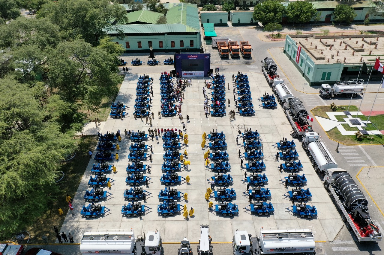 Entrega de equipos para hacer frente al FEN