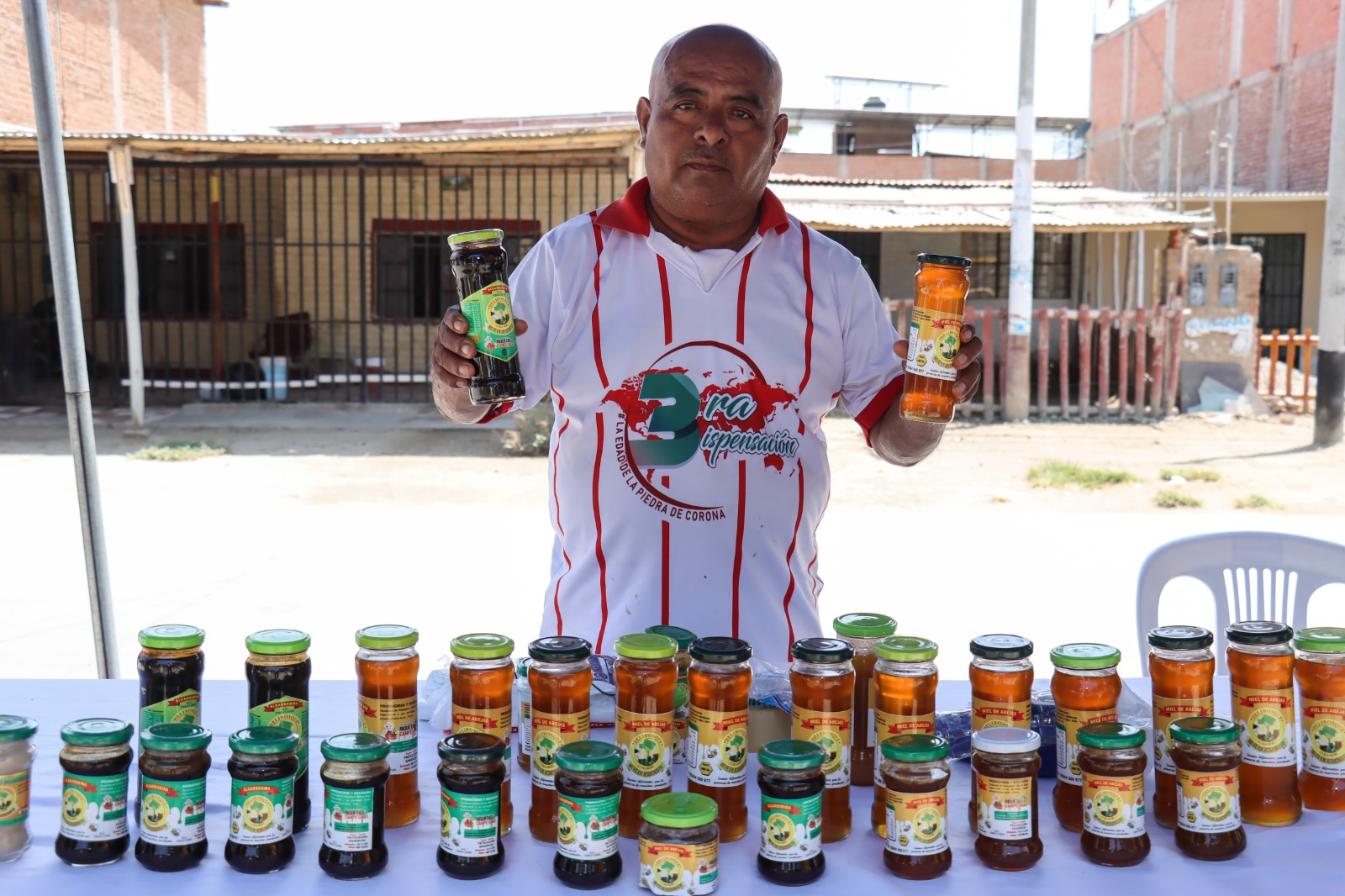 Productos agroindustriales en la Feria Sabores Naturales