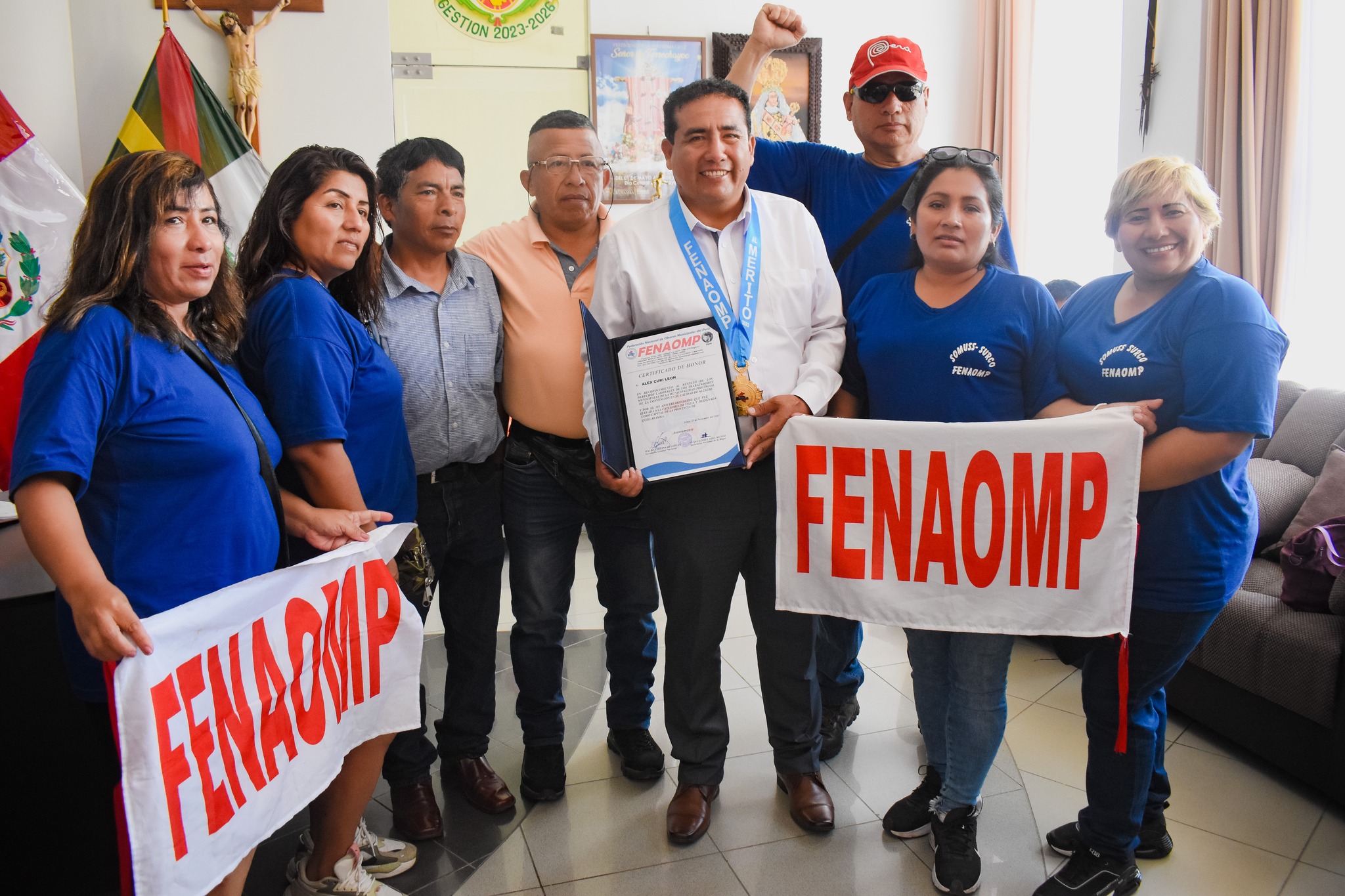 Reconocimiento destacado de FENAOMP
