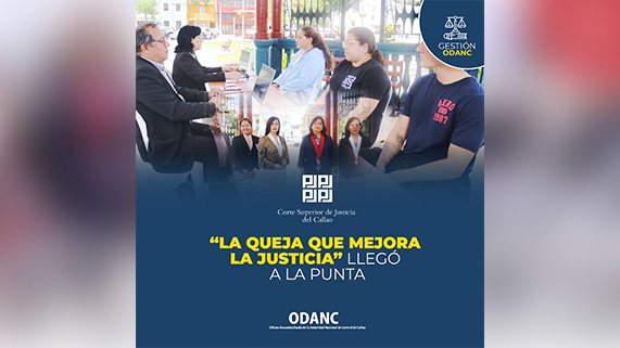 “La queja que mejora la justicia” llegó a La Punta