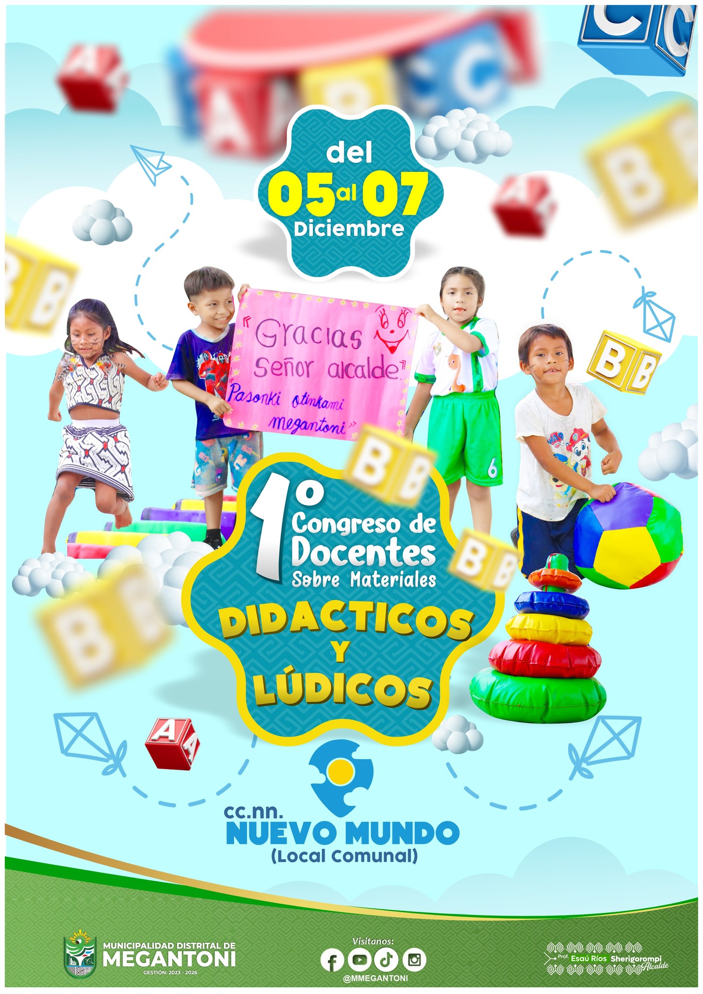 I CONGRESO DE DOCENTES SOBRE MATERIALES DIDACTICOS Y LUDICOS