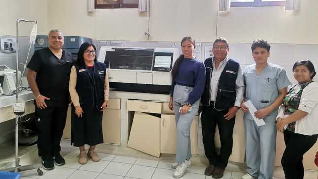 Amazonas: Minsa entrega equipos biomédicos para fortalecer diagnóstico de cáncer en el Hospital de Chachapoyas