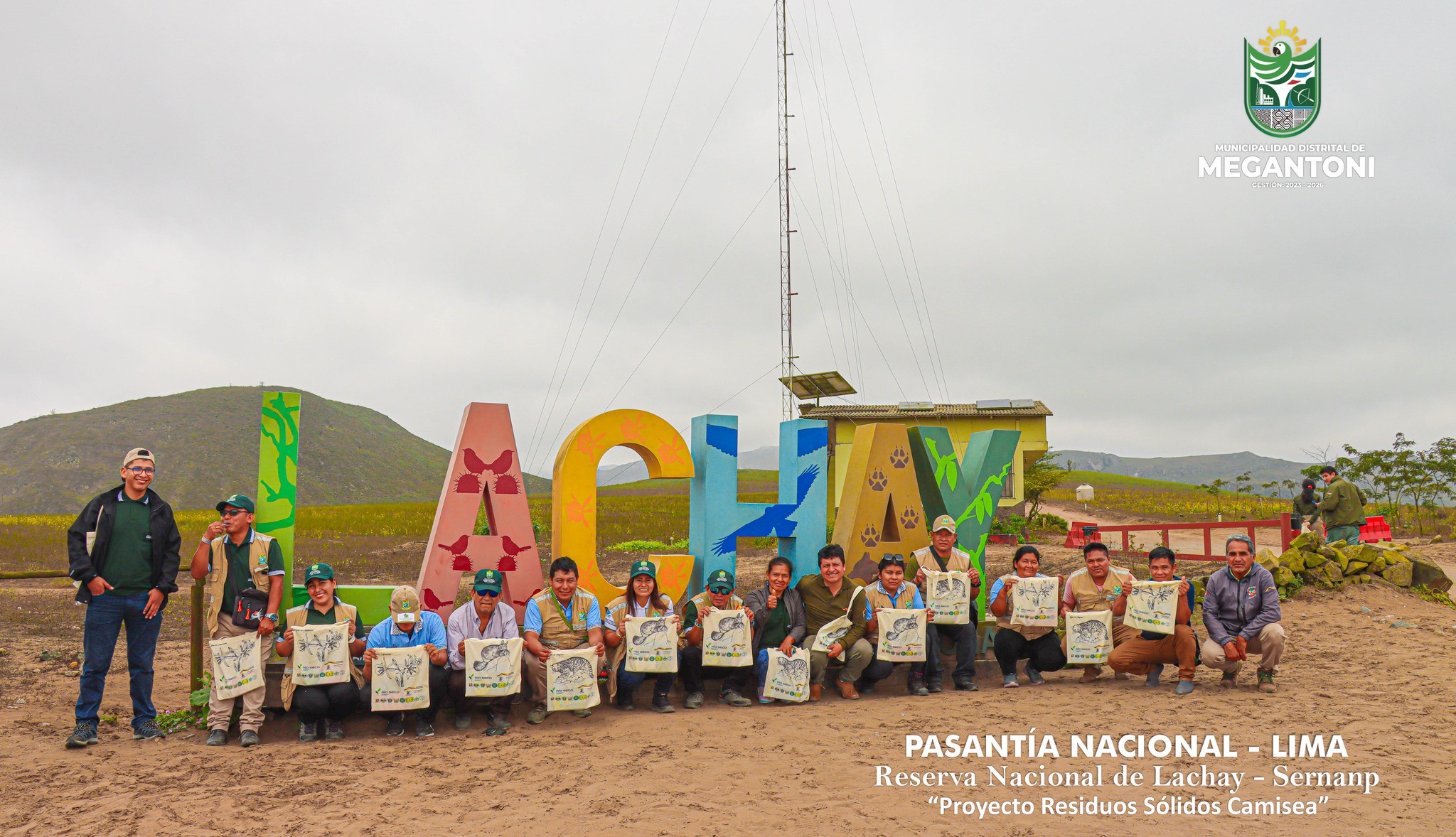 Lideres y lideresas de la capital del distrito, Camisea, visitaron la fascinante reserva nacional de#Lachay - Lima