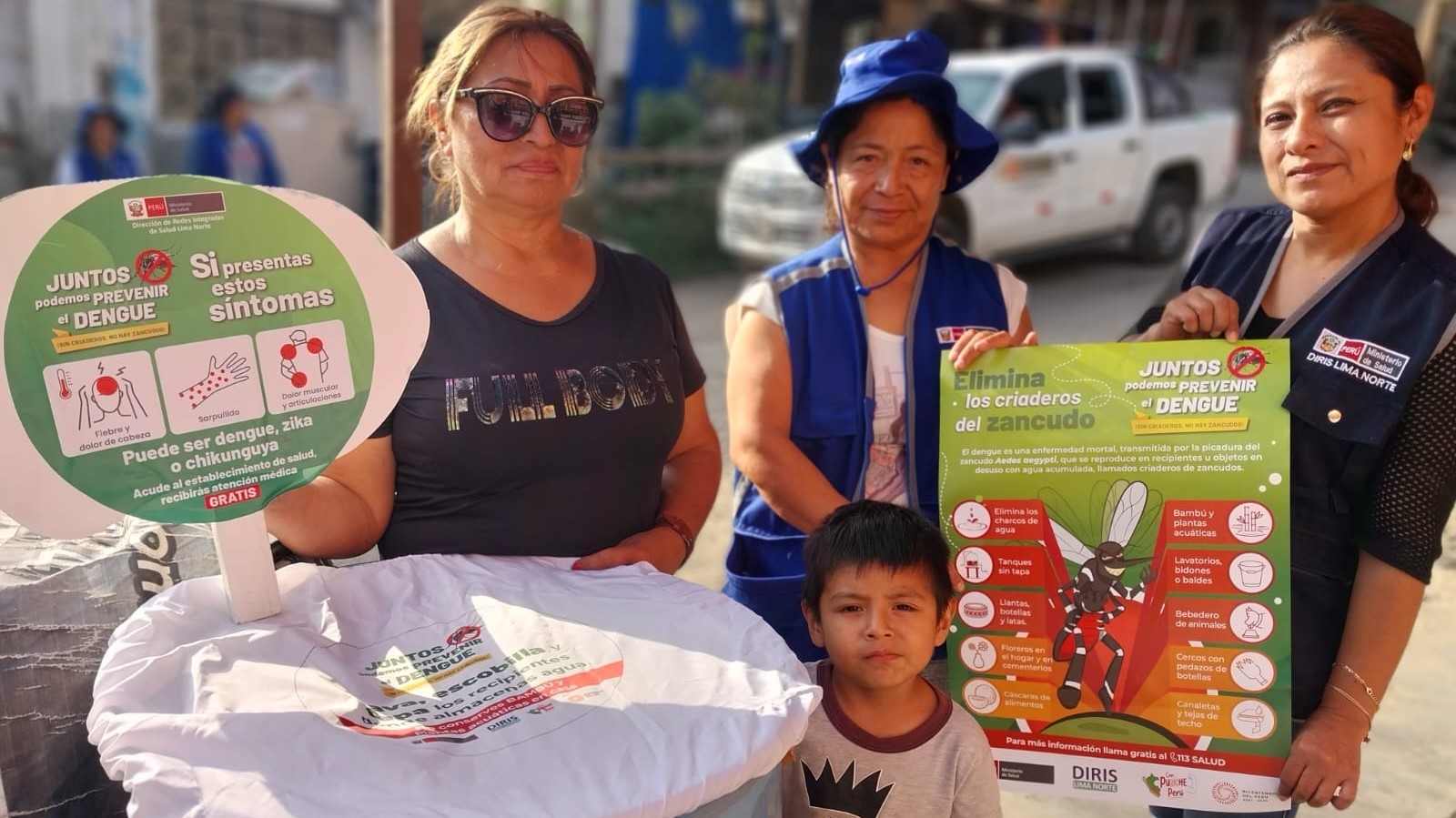 Entrega de cobertores de dengue - 5