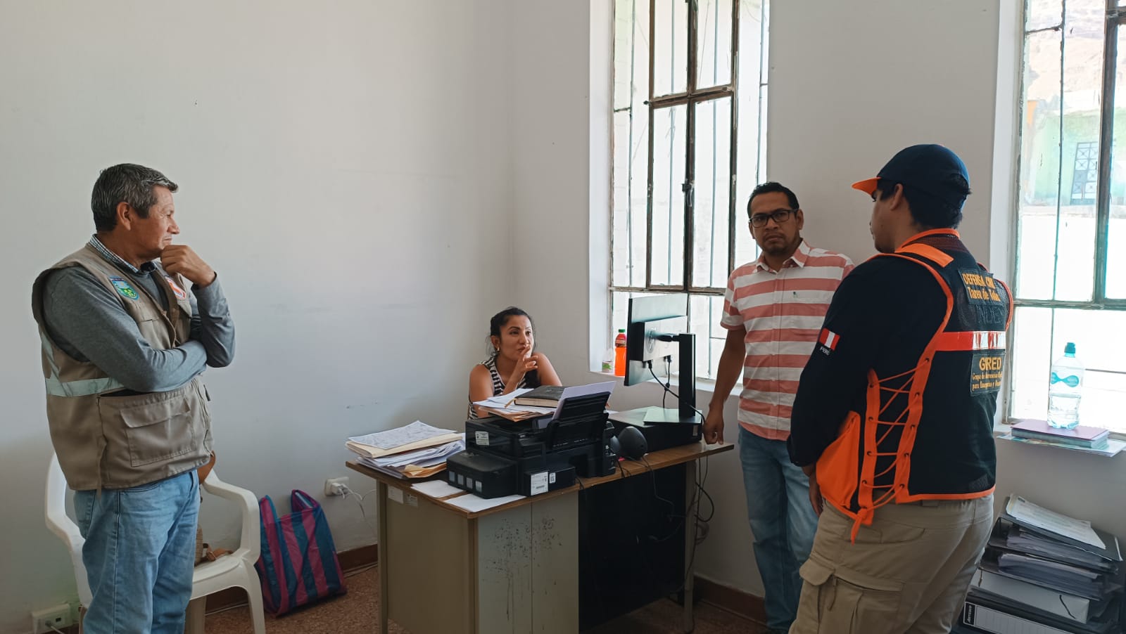 Trabajo Coordinado en Vichayal Ante el Posible Fenómeno del Niño Global