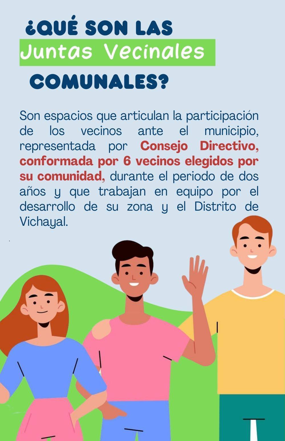 Elecciones de las Juntas Vecinales para el período 2024-2025