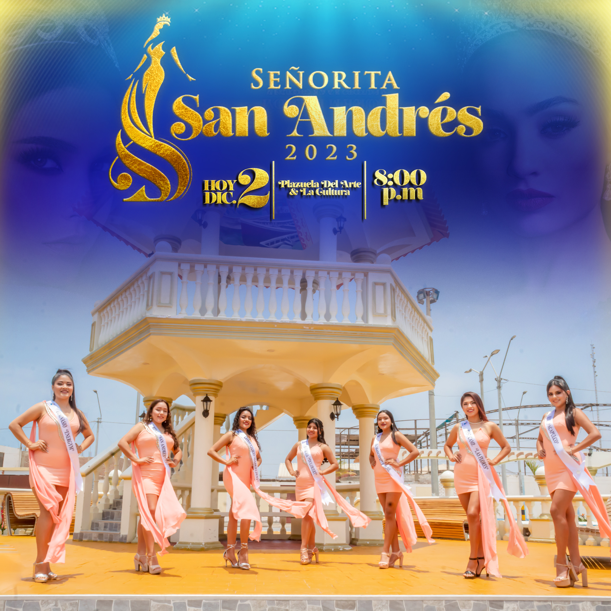 CANDIDATAS MISS SAN ANDRÉS