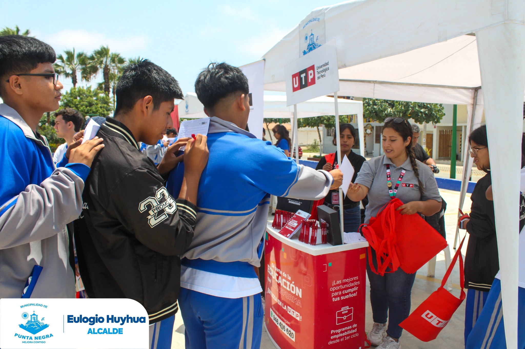 Feria de Orientación para los jóvenes puntanegrinos.