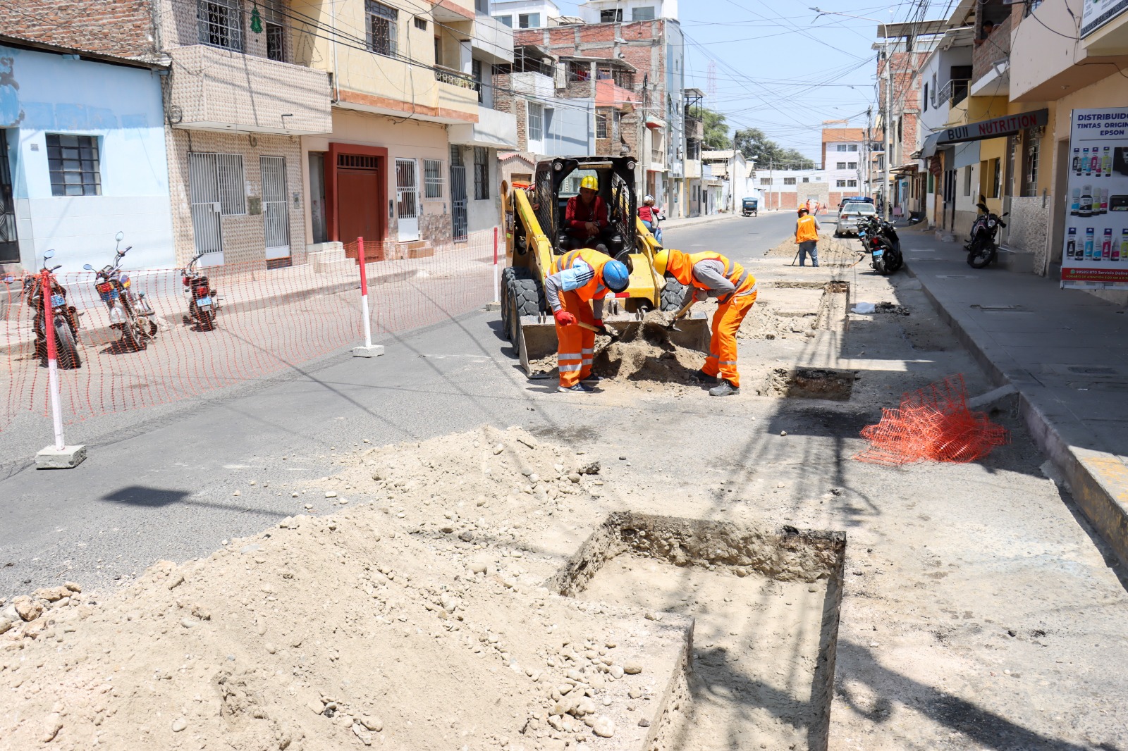 Mantenimiento an Av. Loreto