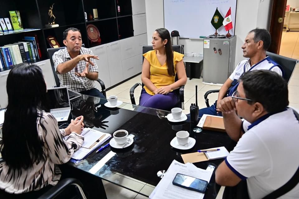 Municipalidad y aeropuerto Francisco Secada Vignetta unen fuerzas para fortalecer la seguridad de los usuarios