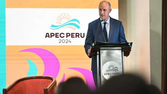 Discurso del canciller Javier González-Olaechea en la clausura del "Simposio sobre las prioridades de la Presidencia peruana de APEC 2024"