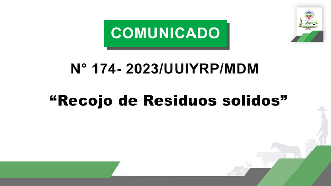 Comunicado 174 PNG