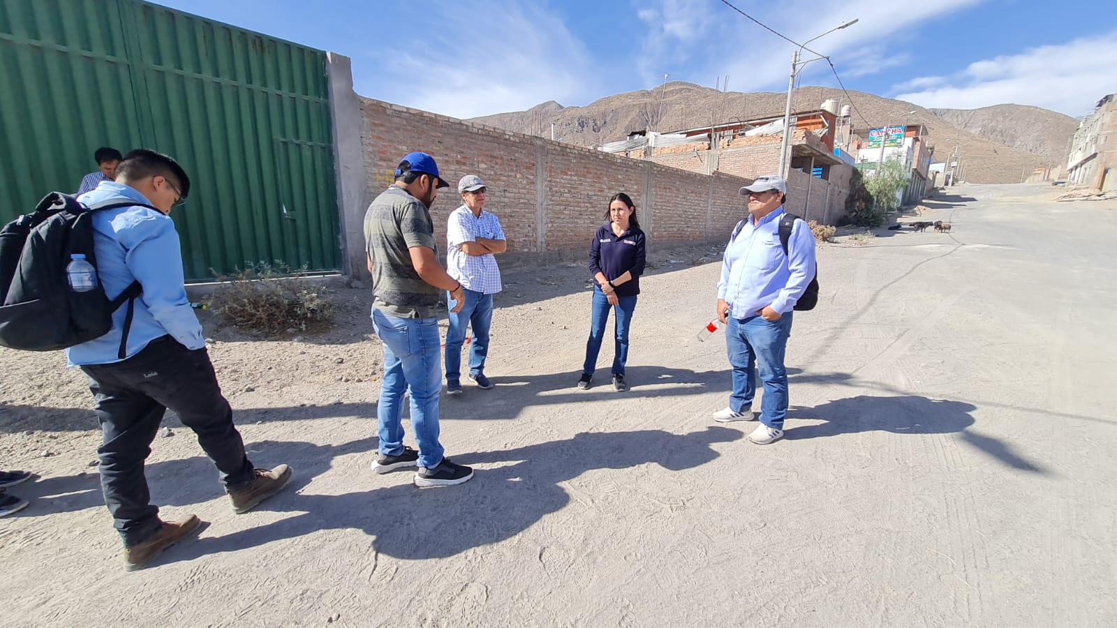 ENTREGA DE TERRENO NS 1