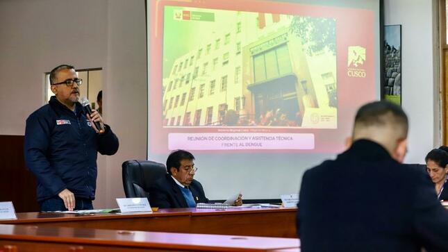 Minsa despliega equipo técnico para apoyar estrategia sanitaria contra el dengue en el Cusco