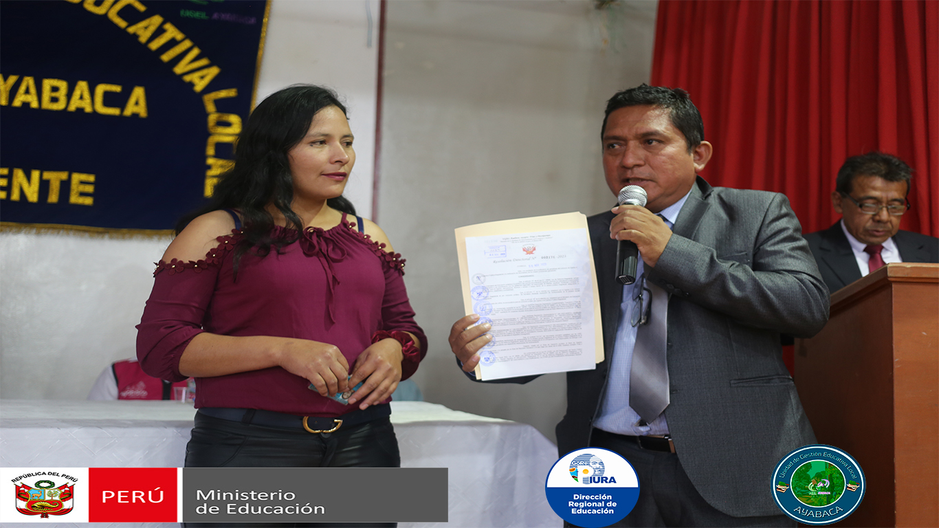 Noticia 330 Docentes Logran Nombramiento en UGEL – Ayabaca.