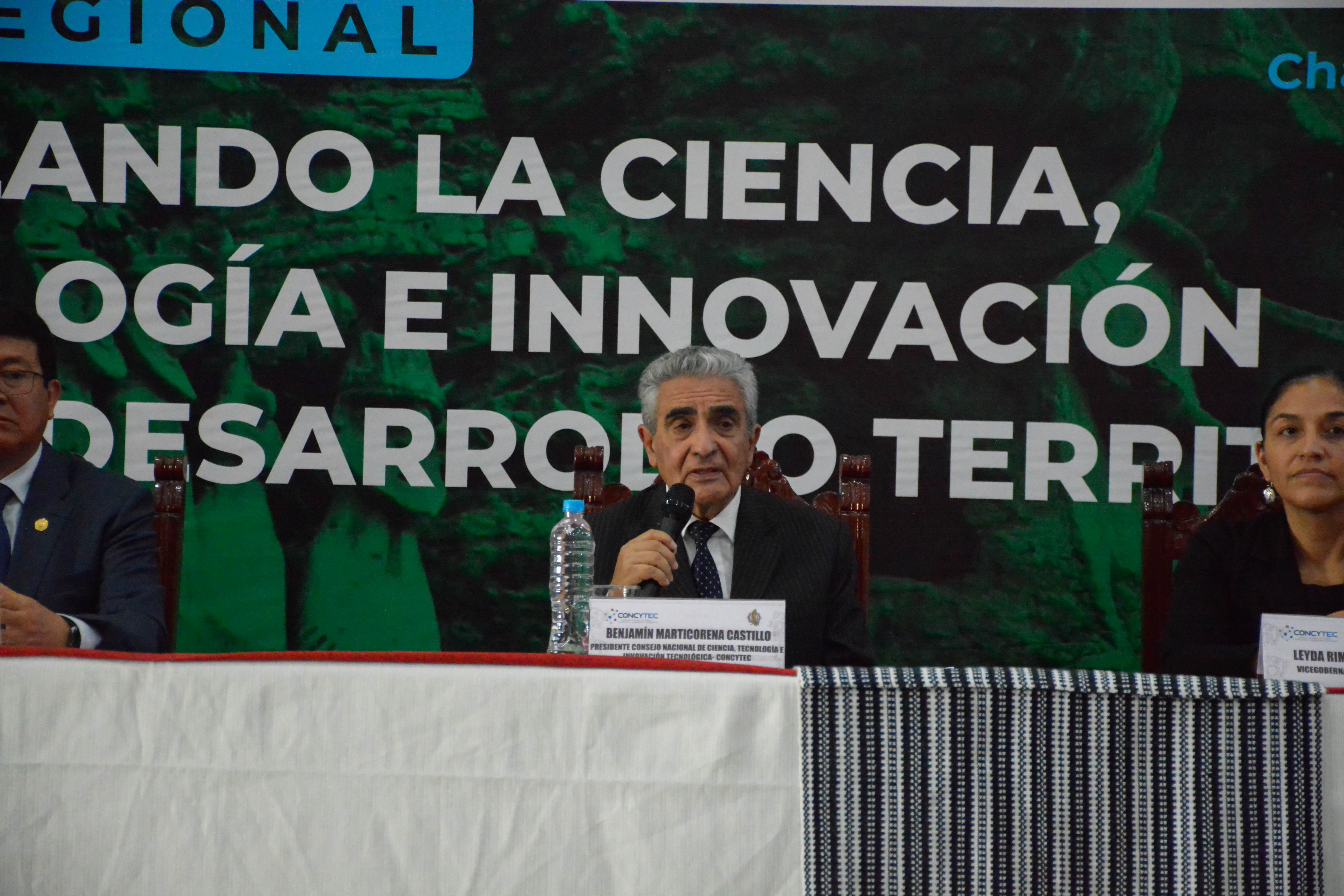 El Concytec destaca el interés y compromiso de la región Amazonas para promover la ciencia y la tecnología