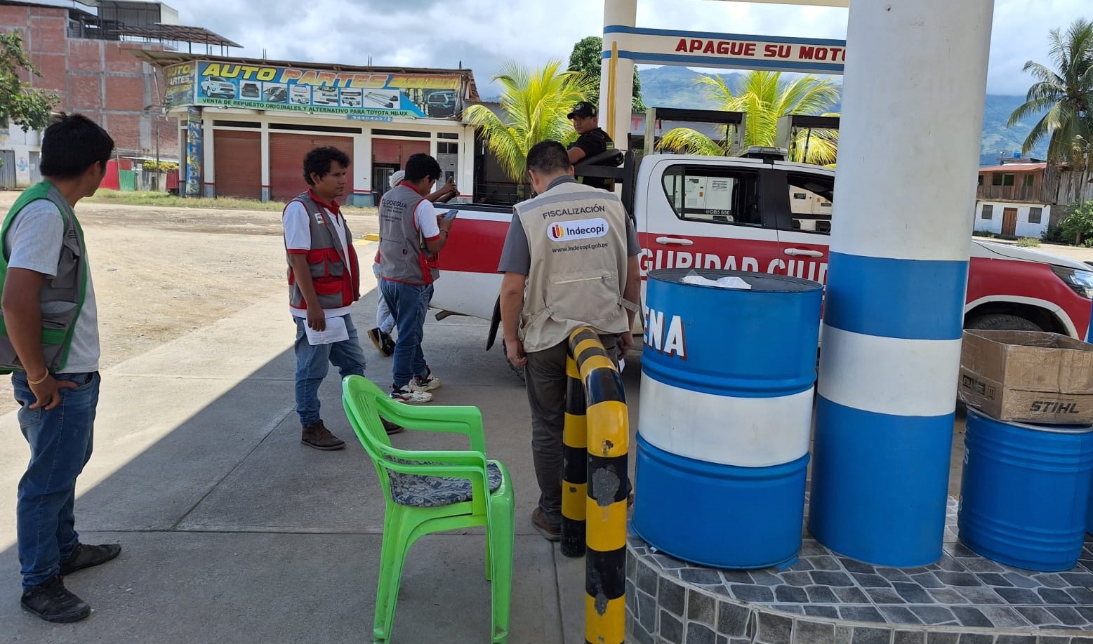 Inspeccionan grifos