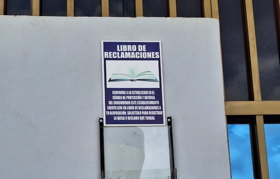 Libro de reclamaciones
