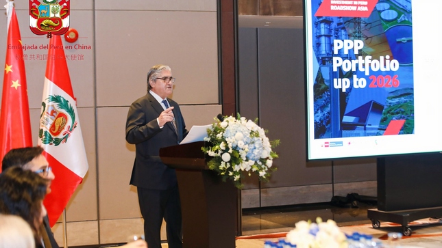 Embajada del Perú en China, PROINVERSIÓN y OCEX organizan roadshow de promoción de portafolio de proyectos