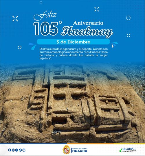 FELIZ 105° ANIVERSARIO HUALMAY