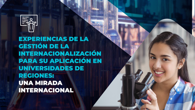 Con el fin de fortalecer la internacionalización y movilidad de estudiantes, docentes e investigadores del país para mejorar la calidad y el desarrollo de investigaciones e innovación, el Concytec y el Sineace con el apoyo de Cancillería, organizan el evento: Gestión de la internacionalización en la Educación Superior en el Perú: Potencialidades y desafíos desde una perspectiva internacional, el cual tiene como objetivo dar a conocer las intervenciones y mecanismos que contribuyan a la gestión de la internacionalización, así como las potencialidades y desafíos desde una perspectiva internacional.