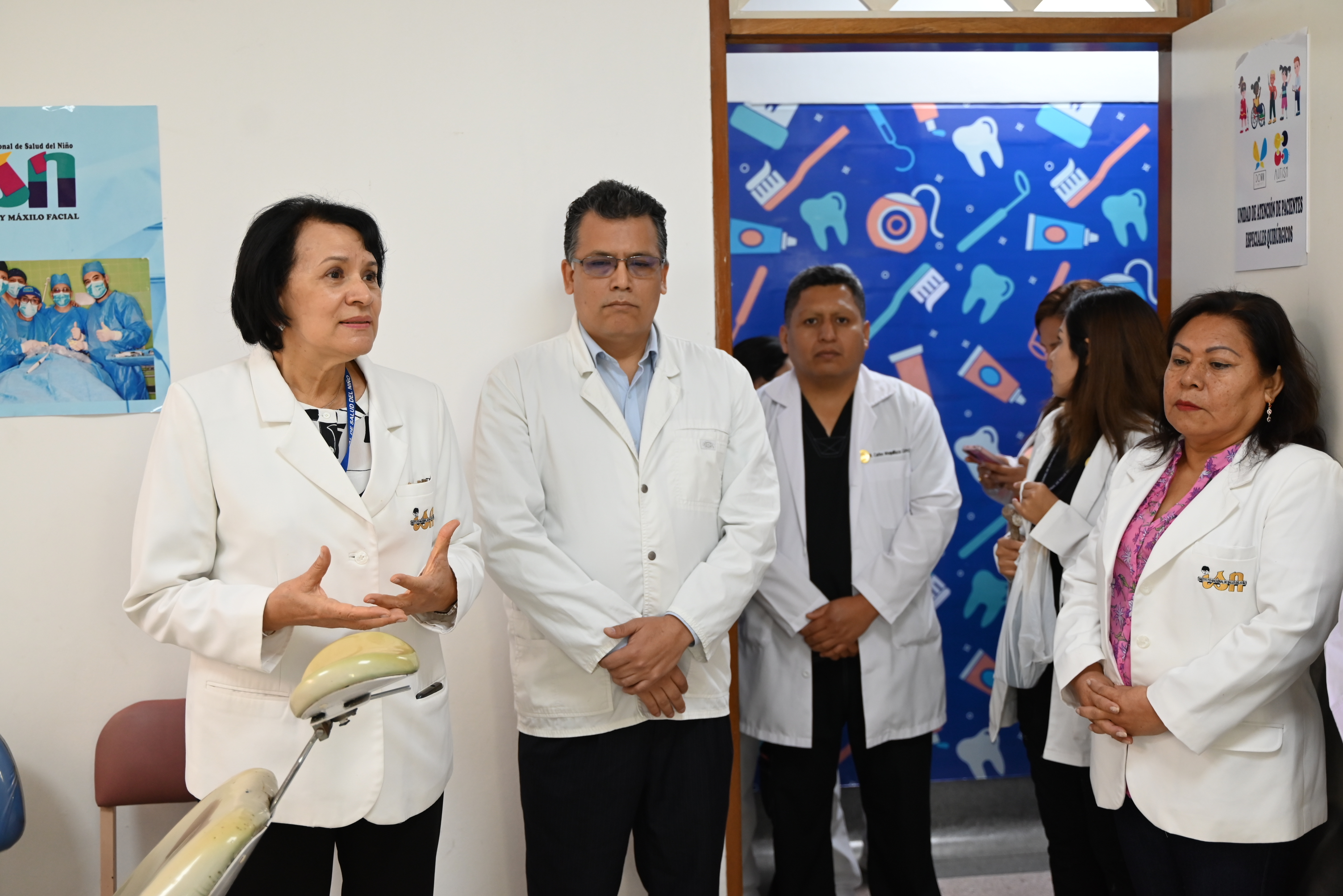 INSN abre unidad de atención de pacientes especiales quirúrgicos para niños que requieren cuidados odontológicos