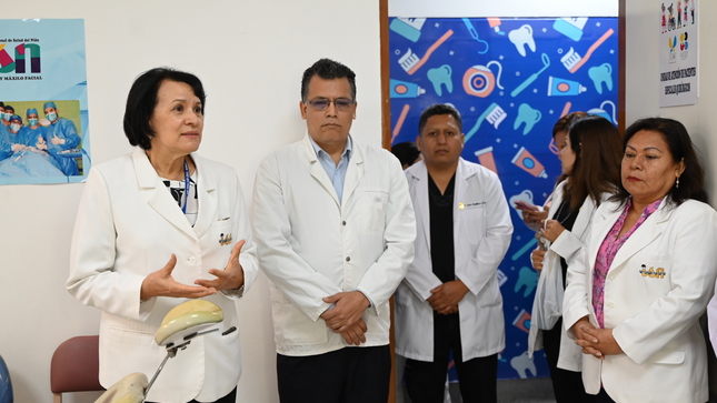 INSN abre unidad de atención de pacientes especiales quirúrgicos para niños que requieren cuidados odontológicos