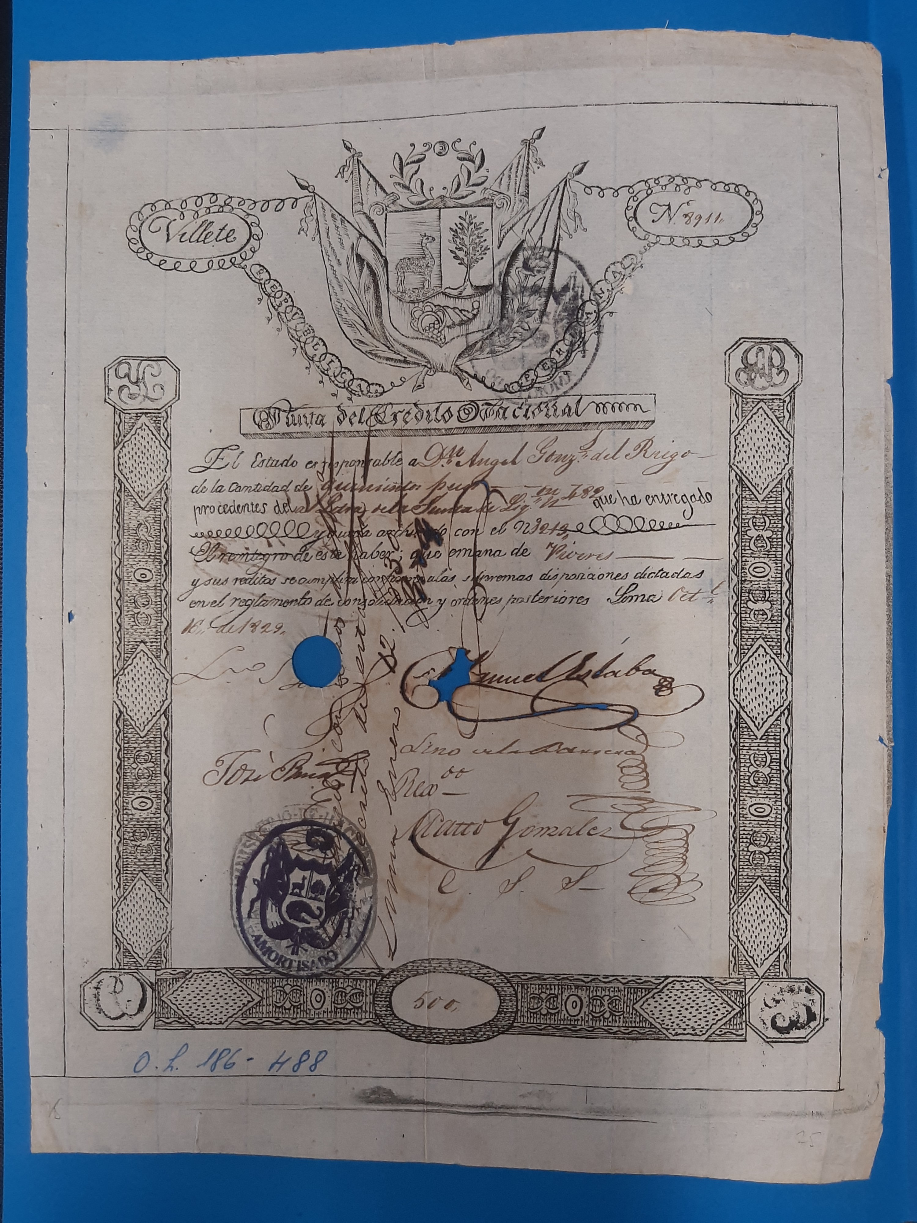 Ministerio de Cultura verificó la repatriación de tres bienes documentales procedentes de Bélgica