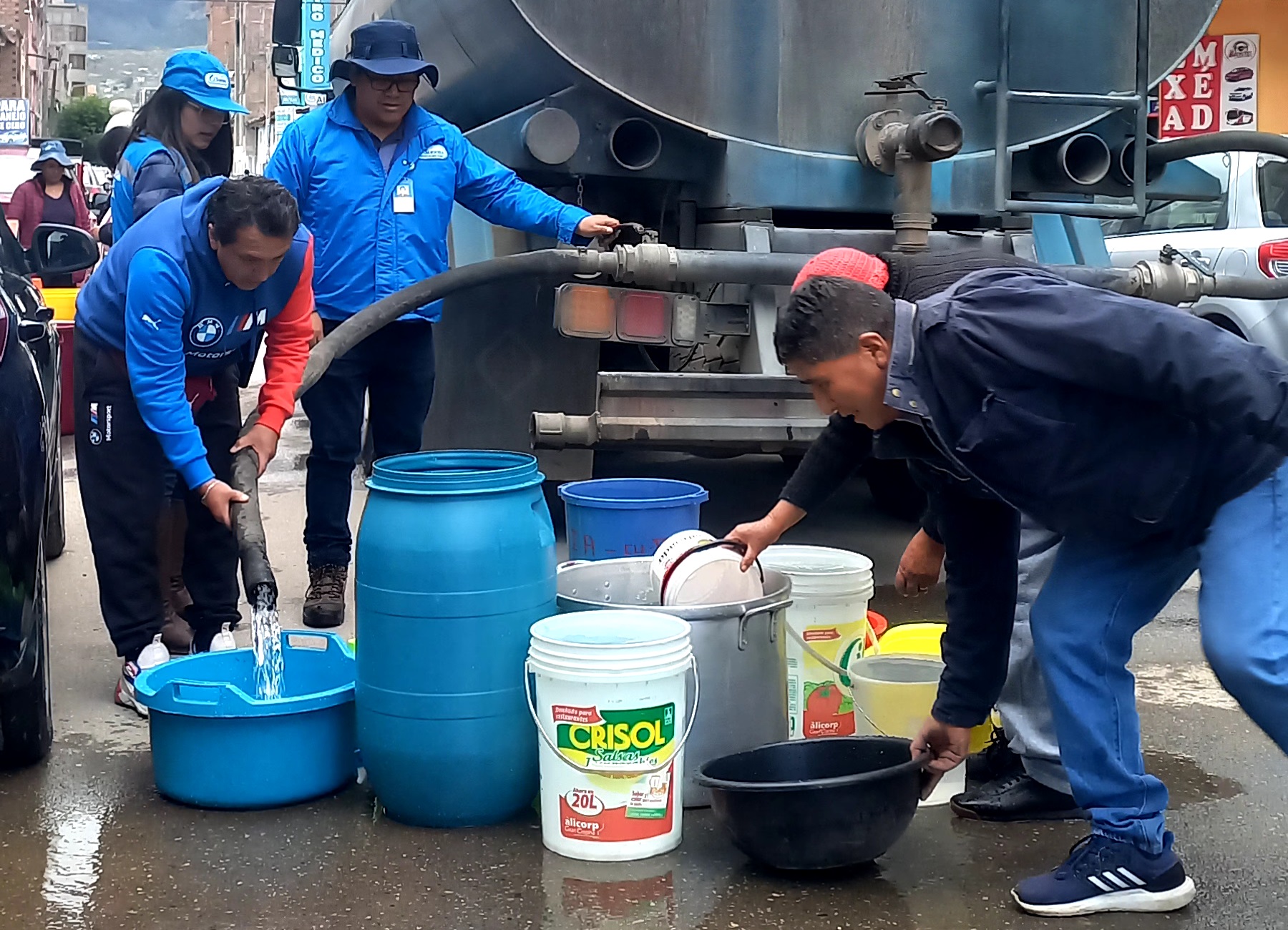 Sunass supervisa abastecimiento de agua potable