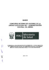 Vista preliminar de documento BASES CONCURSO DE ASCENSO -MINSA