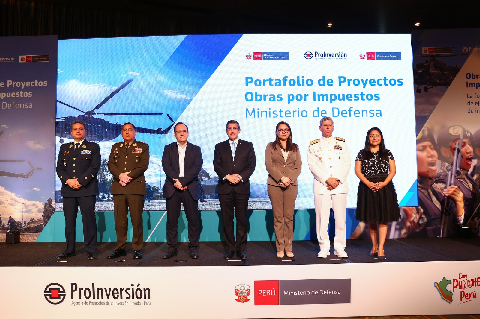 Ministro de Defensa presentó cartera de proyectos que beneficiarán a las Fuerzas Armadas