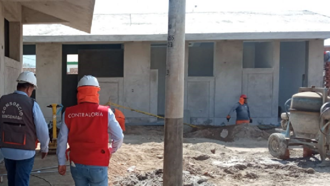 La Contraloría General alertó a la Municipalidad Distrital de Sayán sobre los riesgos evidenciados durante la construcción del colegio San José de Tiwinza, cuya inversión supera los tres millones de soles.