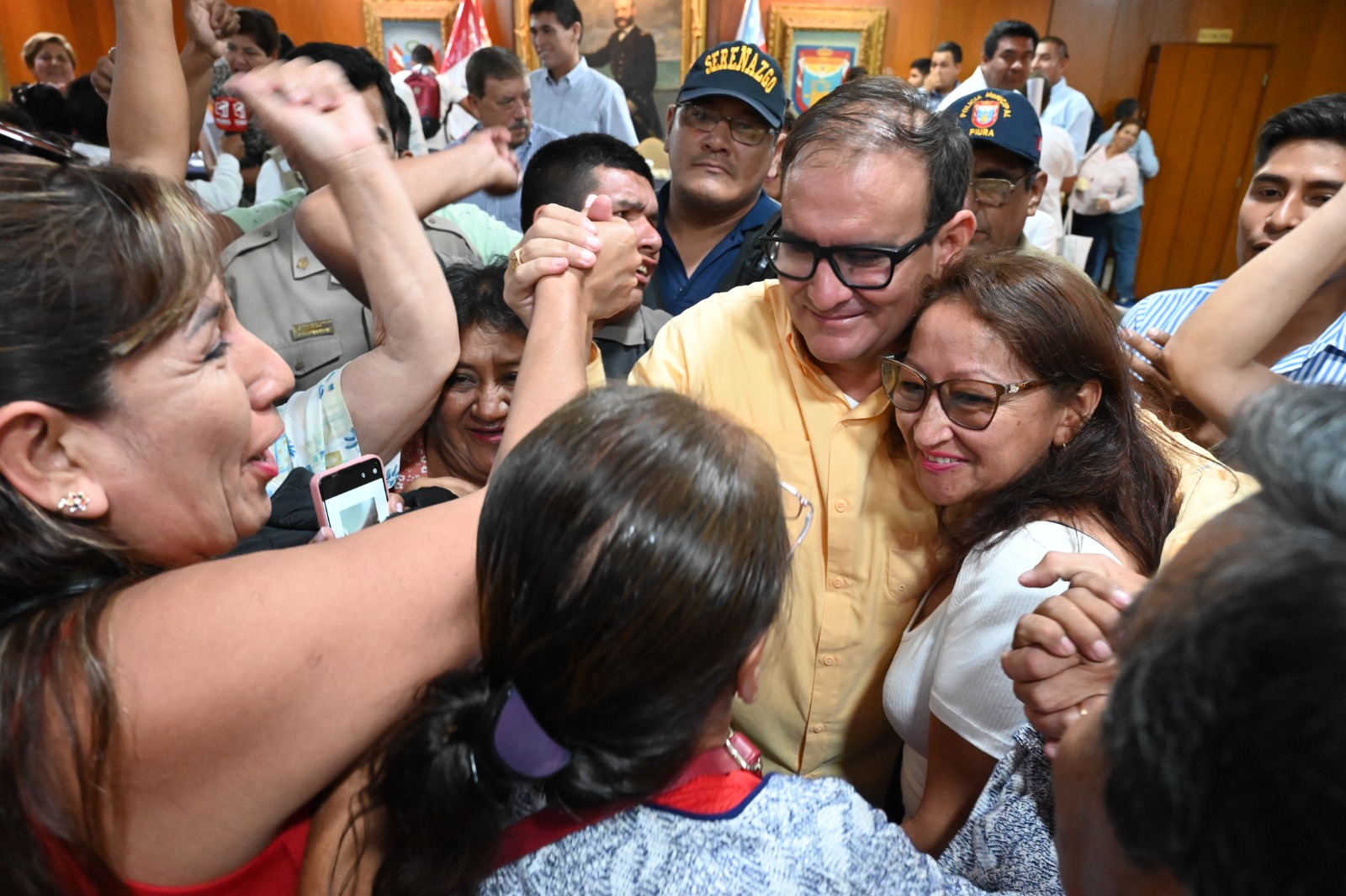 Pueblo respalda el trabajo de la actual gestión encabezada por Gabriel Madrid Orue