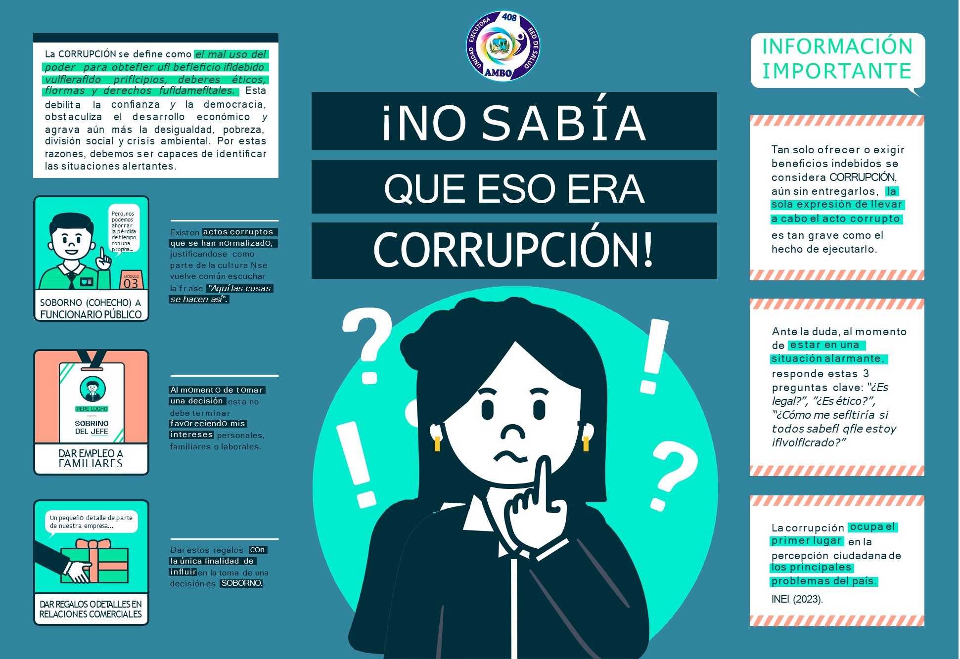 Red de Salud Ambo luchando contra la Corrupción