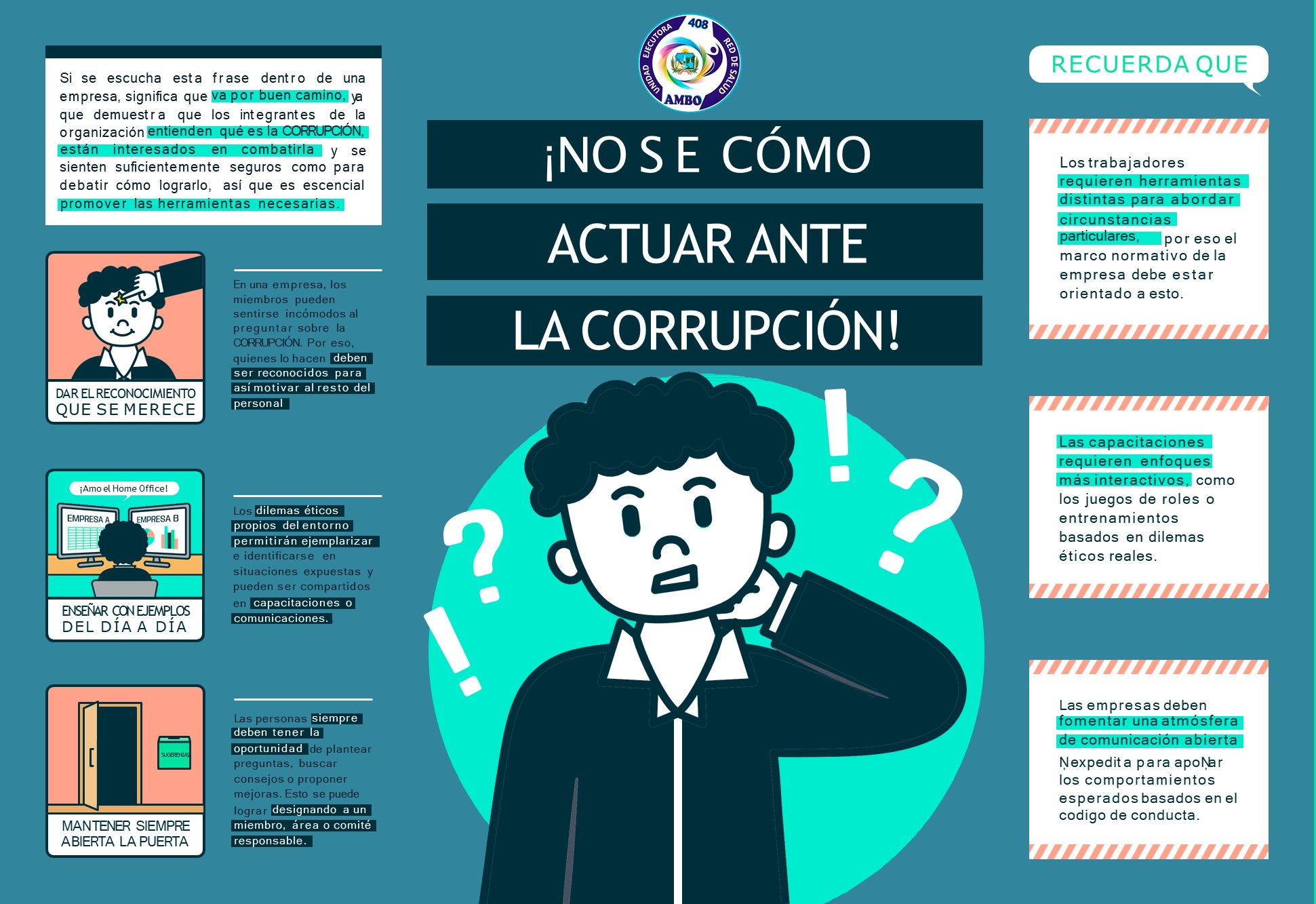 Red de Salud Ambo luchando contra la Corrupción