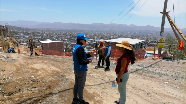 Sunass supervisó reposición del agua potable