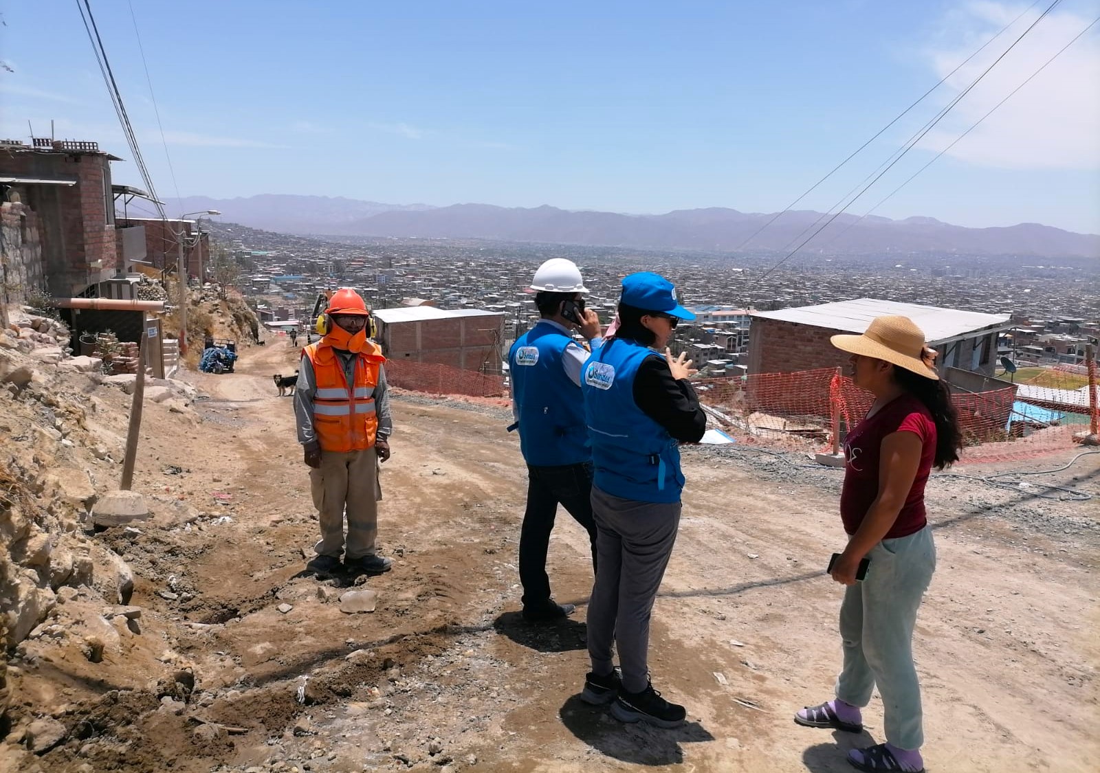 Sunass supervisó reposición del agua potable