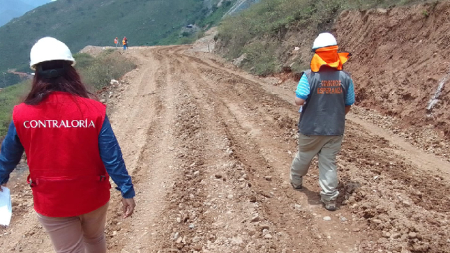 La Contraloría General alertó a la Municipalidad Distrital de Huaranchal (Otuzco) varios riesgos en la rehabilitación de un camino vecinal que une cuatro poblados del mencionado distrito y que se ejecuta con un presupuesto de S/ 16 millones.